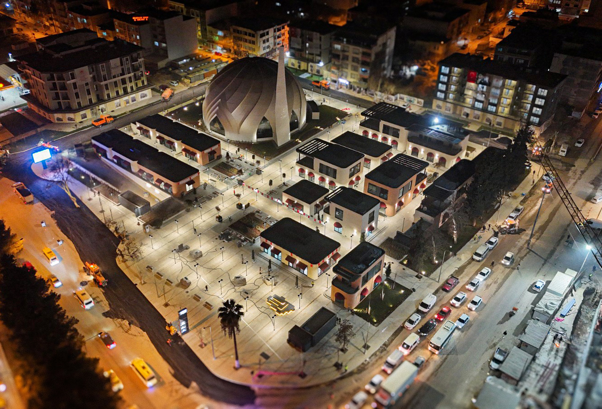 Adıyaman Mosque Square and Permanent Commercial Units