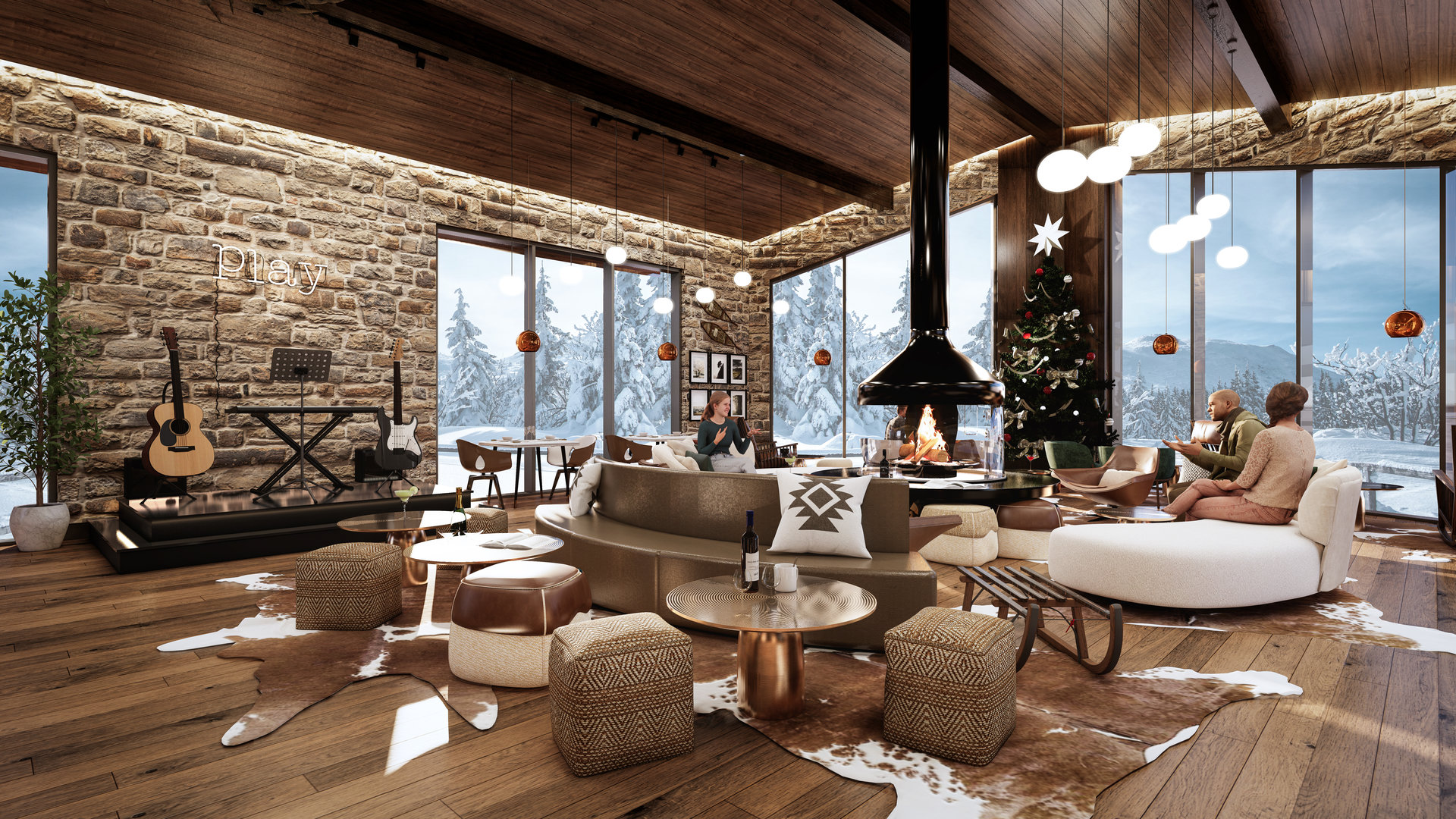Radisson Blu Hotel Erciyes Chalet Interior