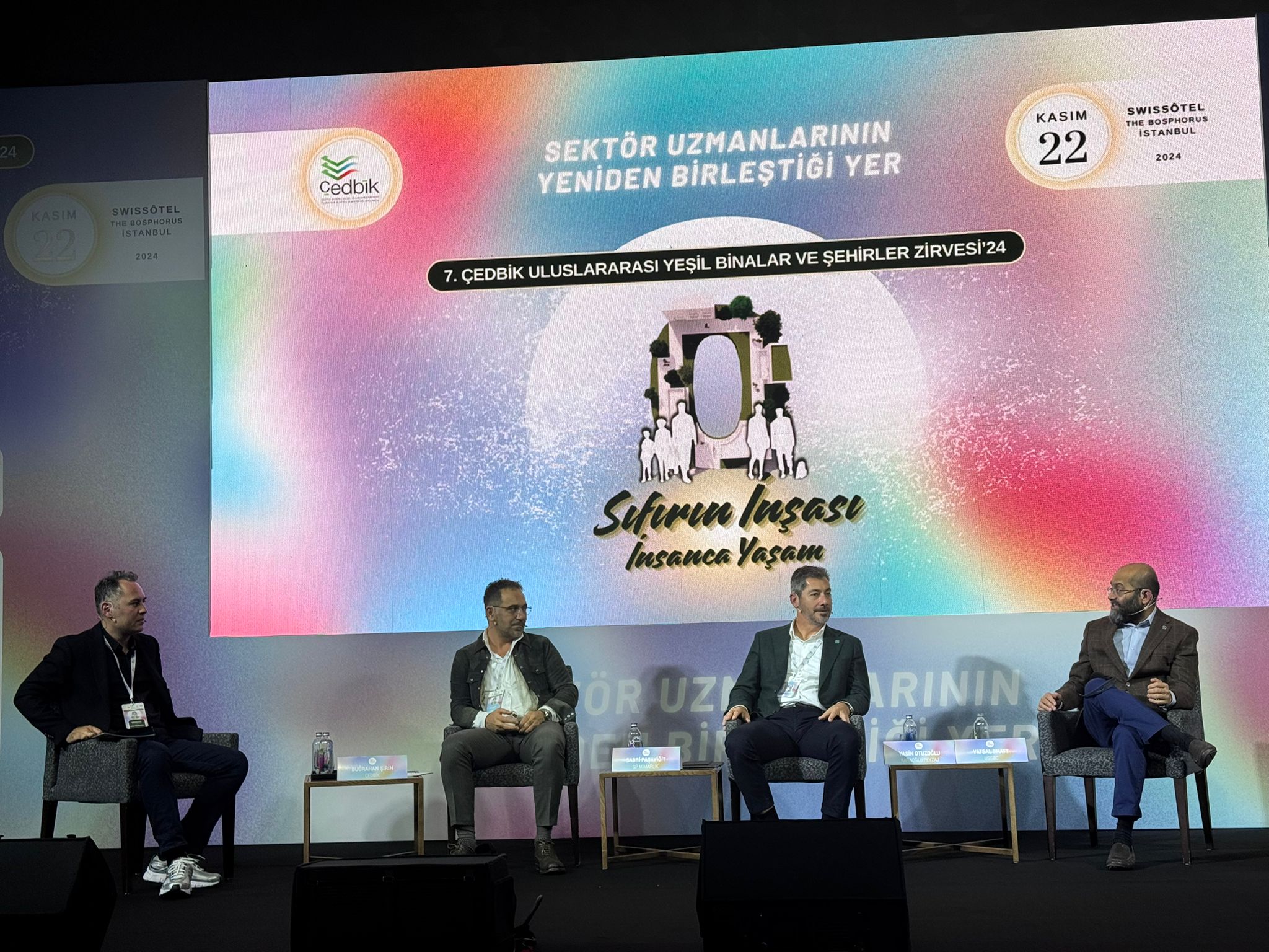SP Architects’in Kurucu Ortağı Sabri Paşayiğit, 7. ÇEDBİK Uluslararası Yeşil Binalar ve Şehirler Zirvesi’nde Konuşmacı Oldu