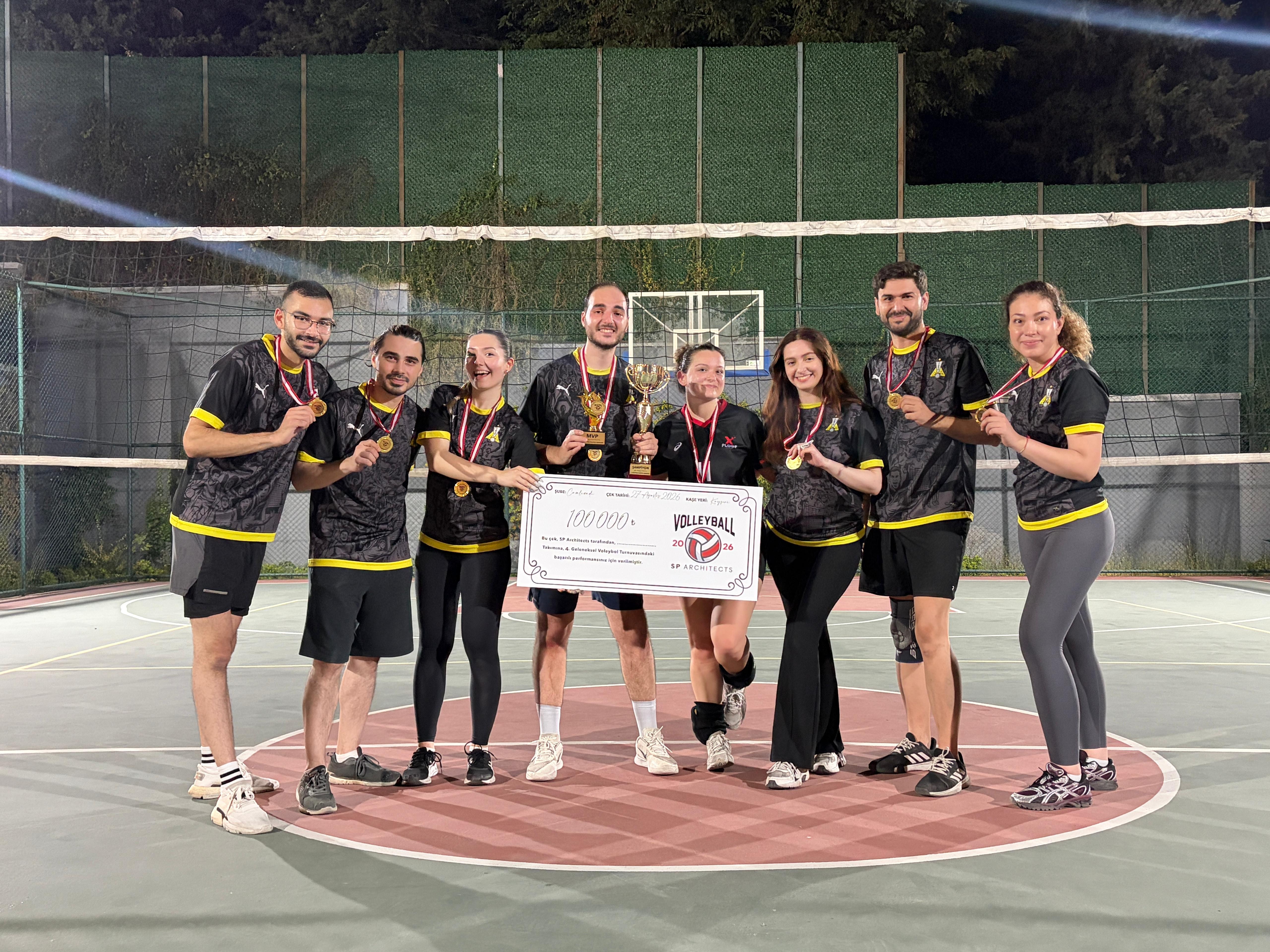 SP Architects Celebrates the Winner of Its Traditional Volleyball Tournament